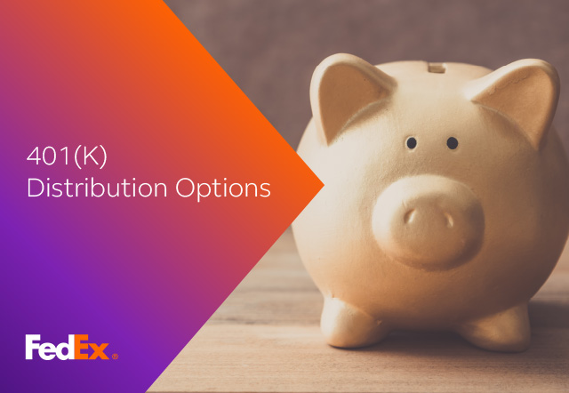 401(k) Distribution Options