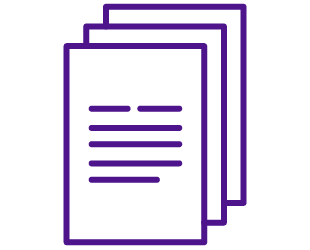 stack of paper icon